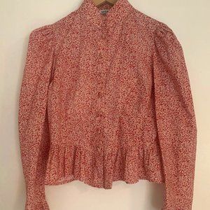 BATSHEVA HAY Grace Floral Blouse 4 Great condition